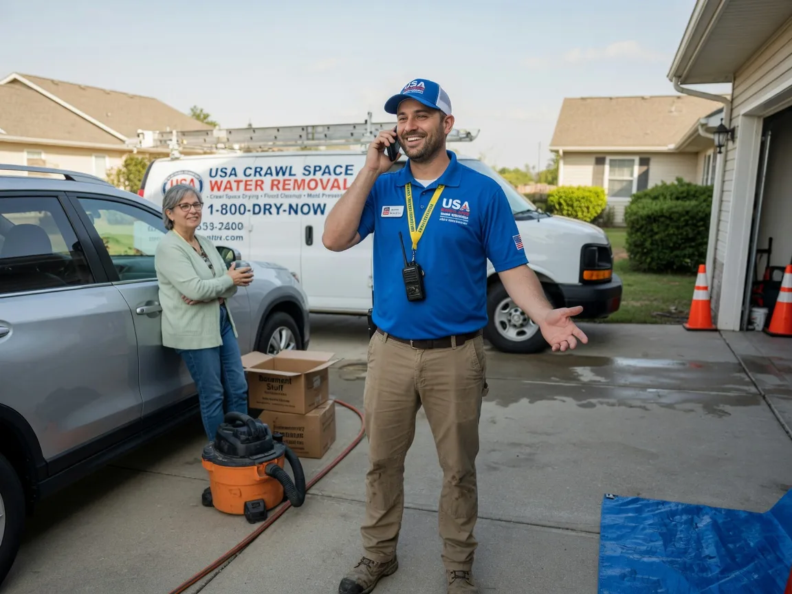 Crawl Space Water Removal Dewy Rose, GA FAQs